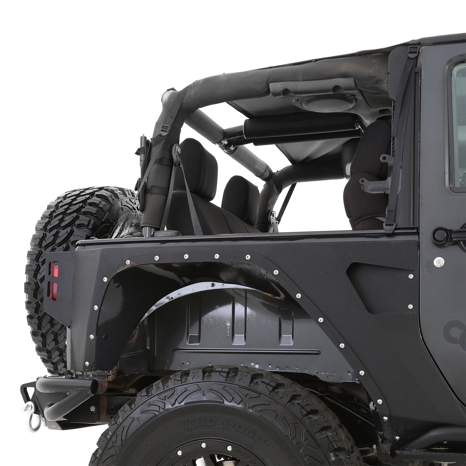 Smittybilt 94235 Extended Top Fits 07-18 Wrangler (JK)