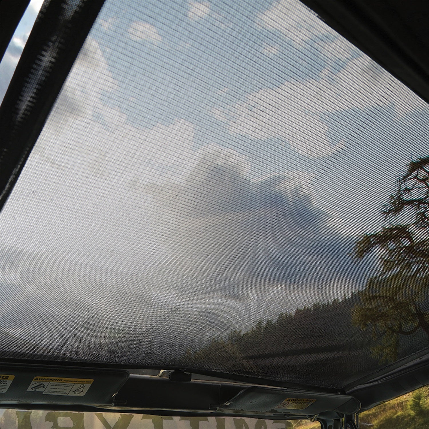 Smittybilt 97500 Cloak Extended Mesh Top Fits 18-20 Wrangler (JL)