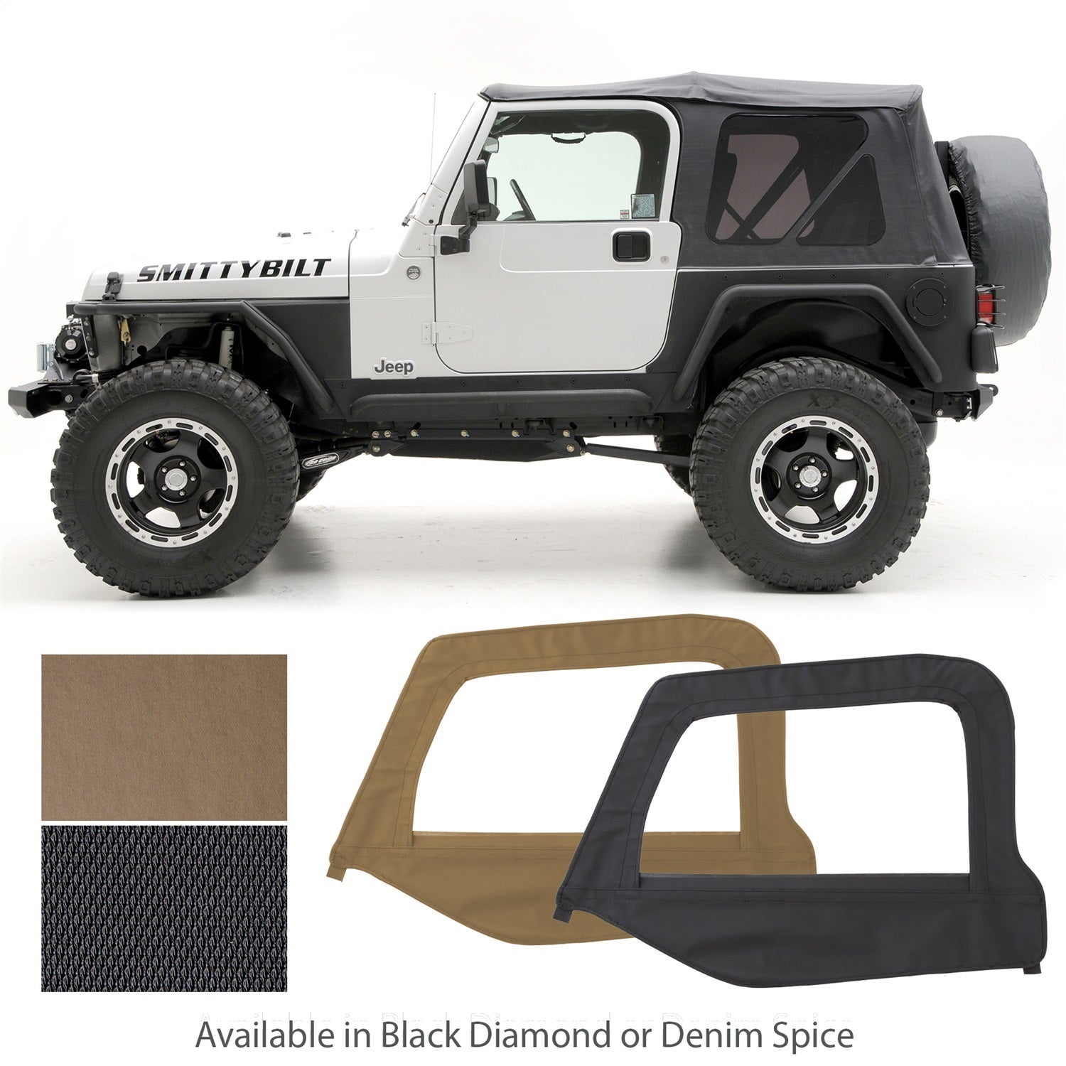 Smittybilt 9970217 Replacement Soft Top Fits 97-06 Wrangler (TJ)