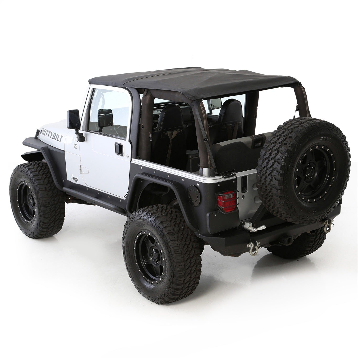 Smittybilt 9973235 Bowless Combo Top w/Tinted Windows Fits 97-06 Wrangler (TJ)
