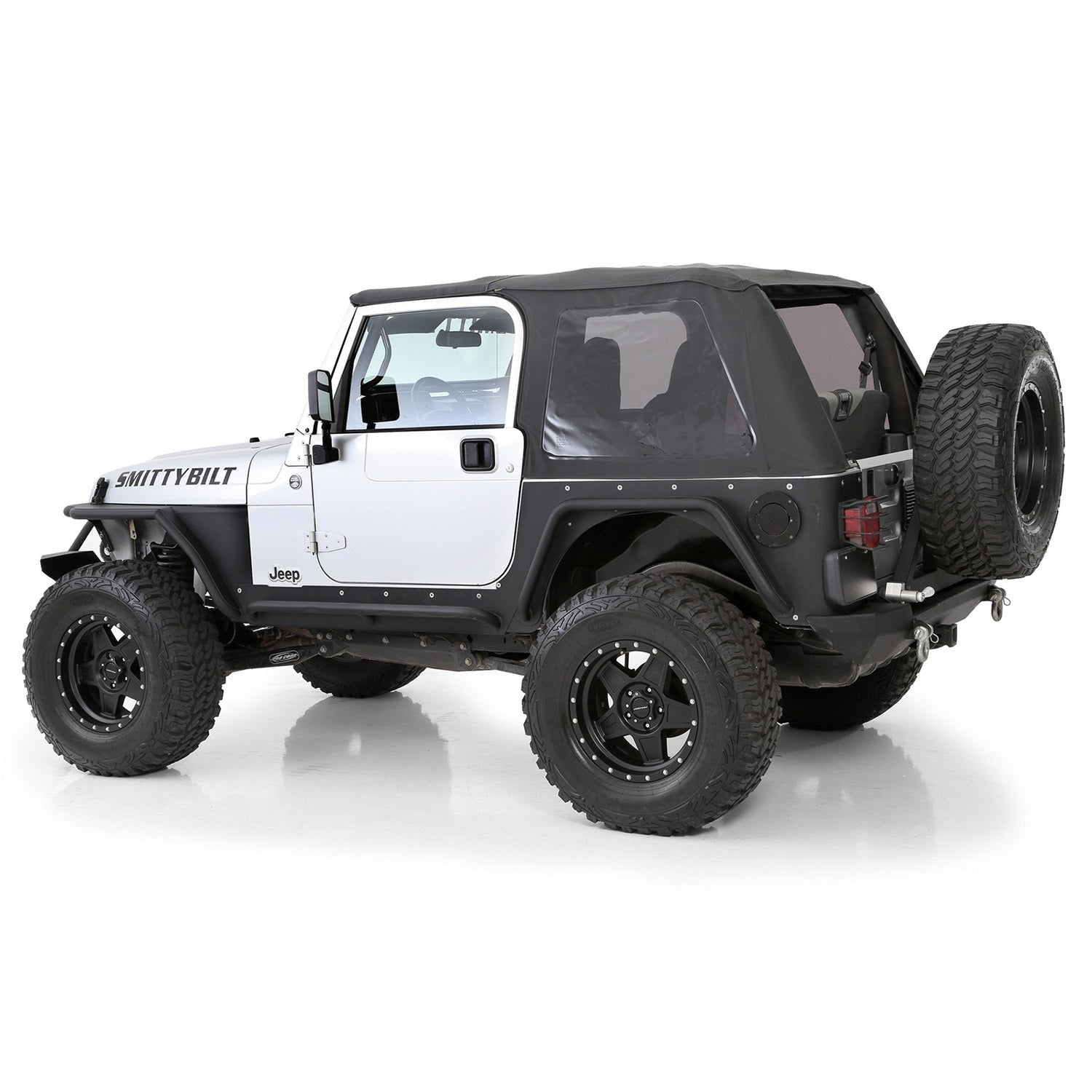 Smittybilt 9973235 Bowless Combo Top w/Tinted Windows Fits 97-06 Wrangler (TJ)