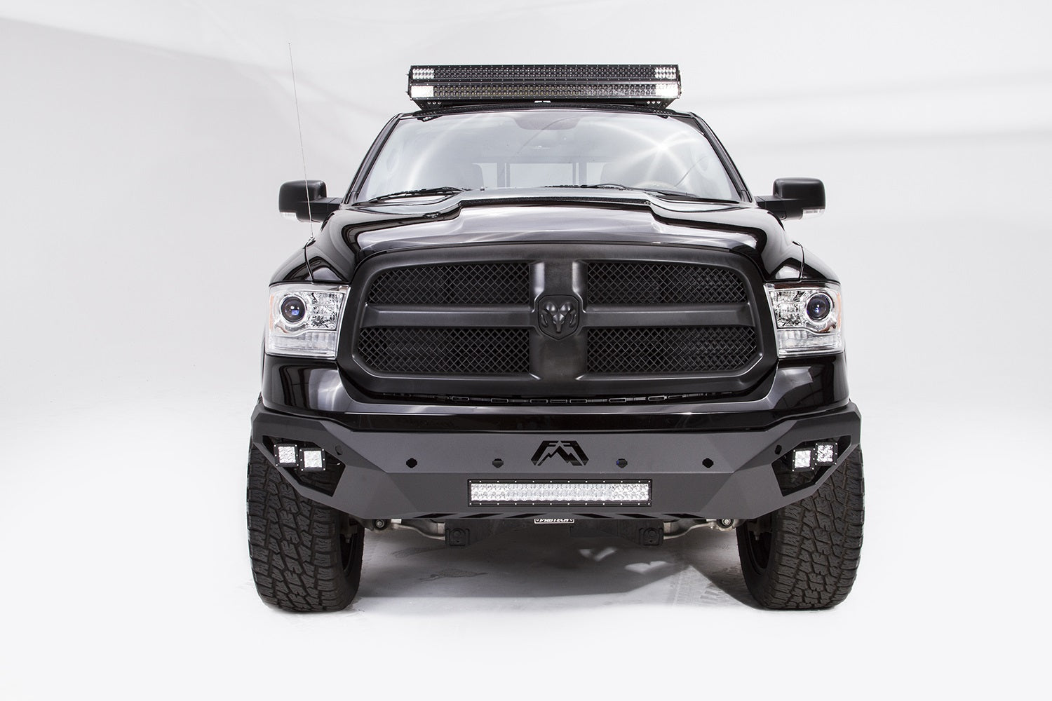 Fab Fours DR13-D2951-1 Vengeance Front Bumper Fits 13-18 1500