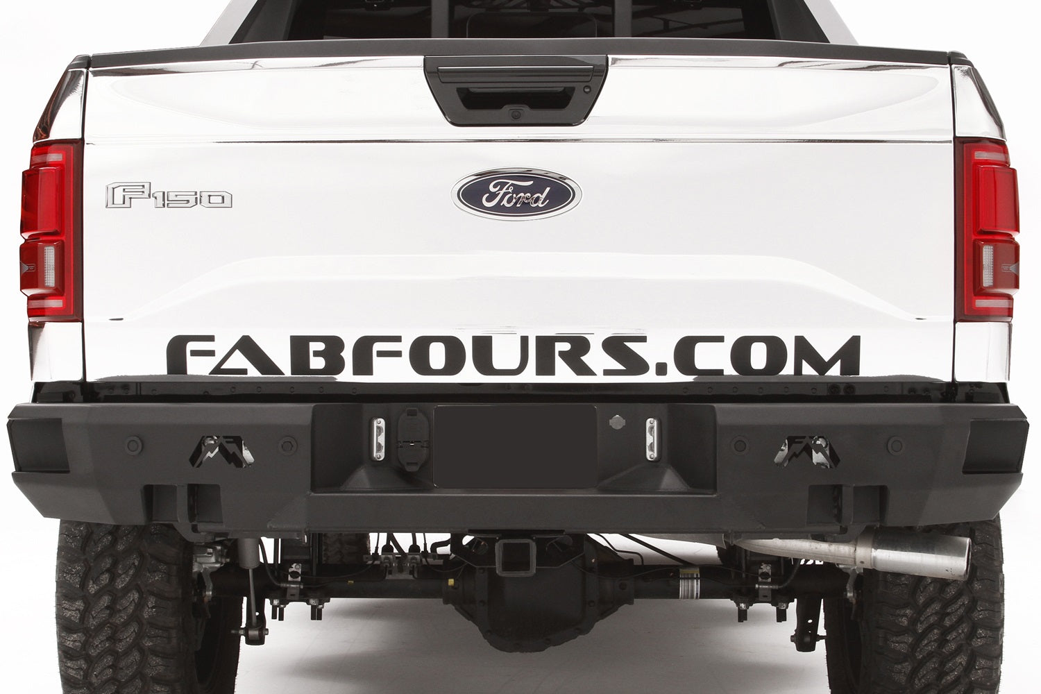 Fab Fours FF15-W3251-1 Premium Rear Bumper Fits 15-20 F-150