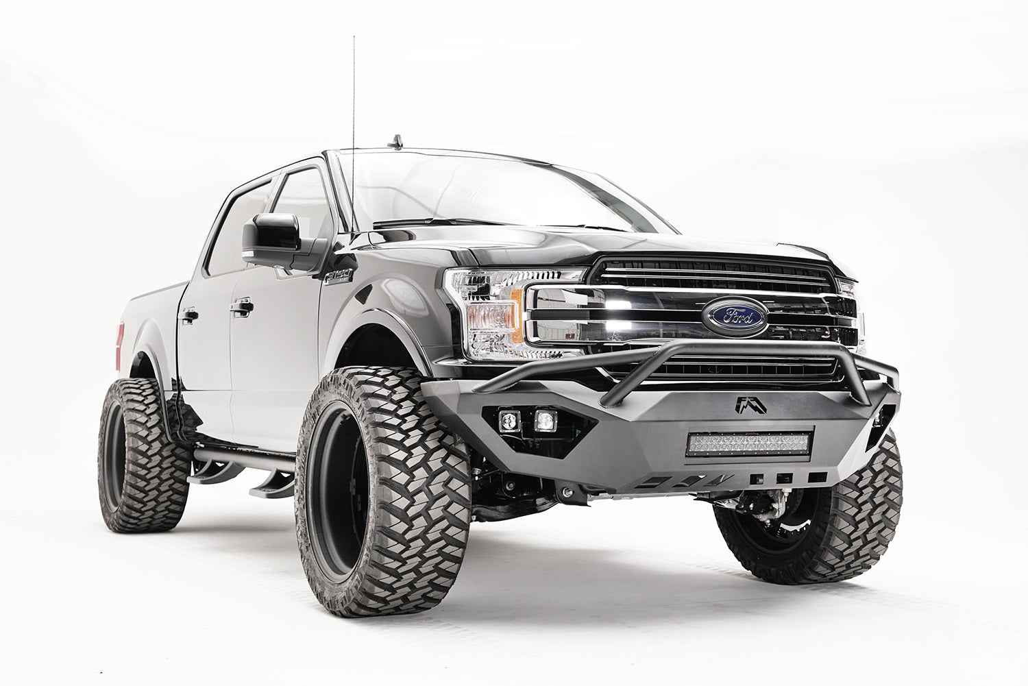 Fab Fours FF18-D4552-1 Vengeance Front Bumper Fits 18-20 F-150
