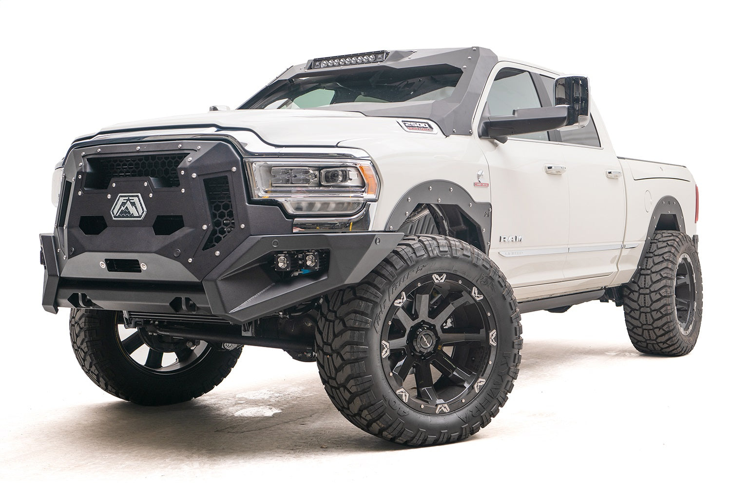 Fab Fours GR4400-1 Grumper Crash Bar Fits 19-22 2500 3500