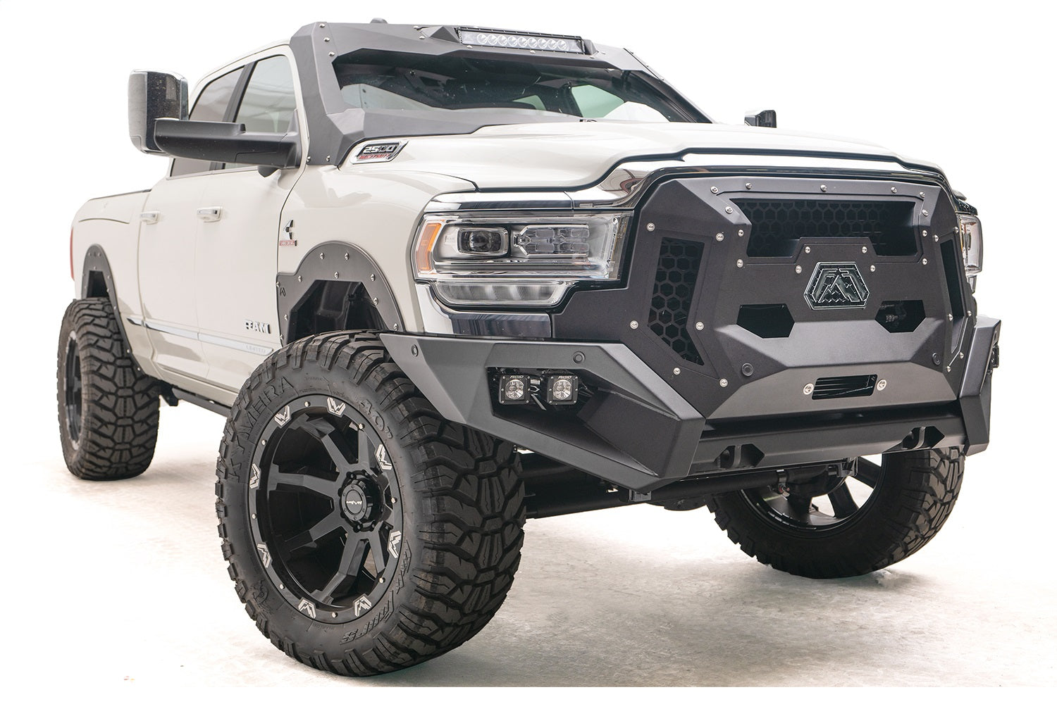 Fab Fours GR4400-1 Grumper Crash Bar Fits 19-22 2500 3500