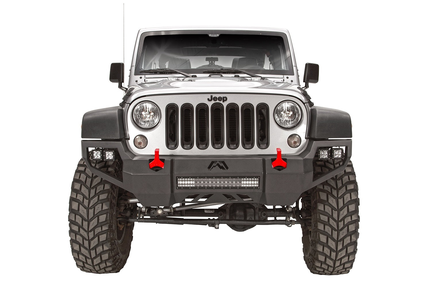 Fab Fours JK07-D1851-1 Vengeance Front Bumper Fits 07-18 Wrangler (JK)