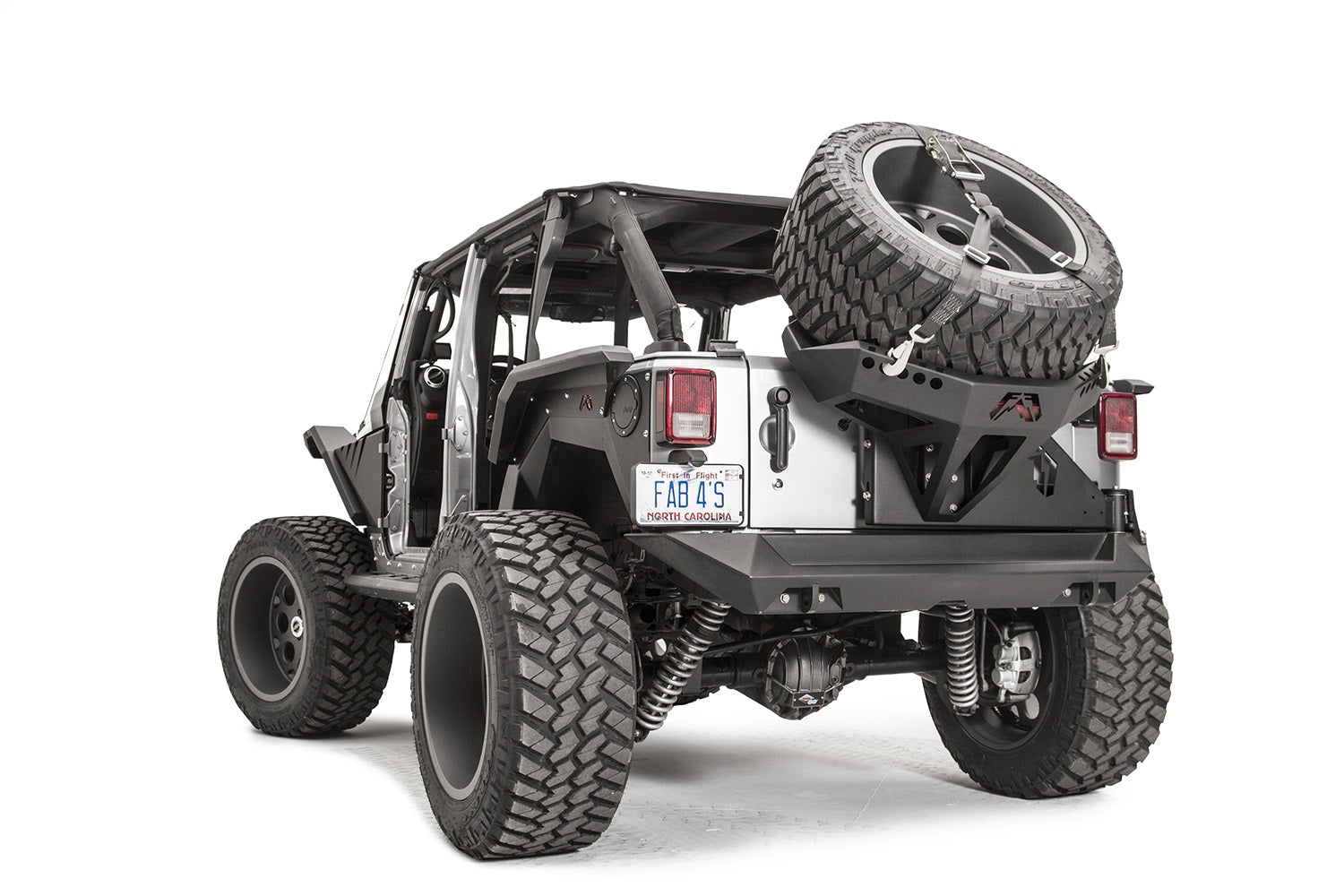 Fab Fours JK2070-1 Spare Tire Carrier Fits 07-18 Wrangler (JK)