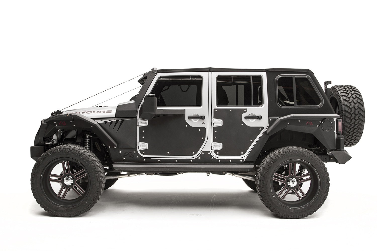 Fab Fours JK3002-1 Door Skin Fits 07-18 Wrangler (JK)