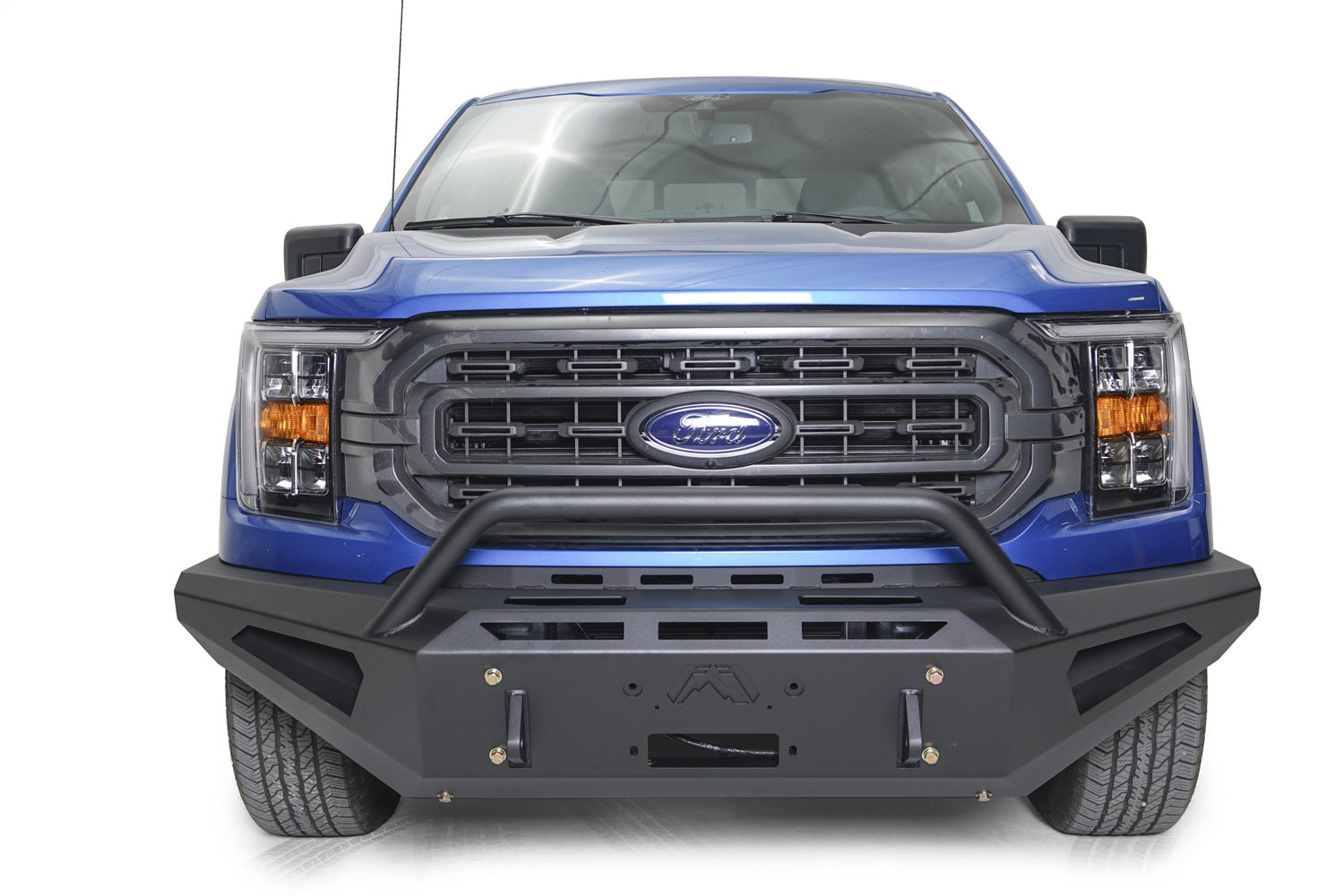 Fab Fours FF21-RS5162-1 Red Steel Front Bumper Fits 21-22 F-150