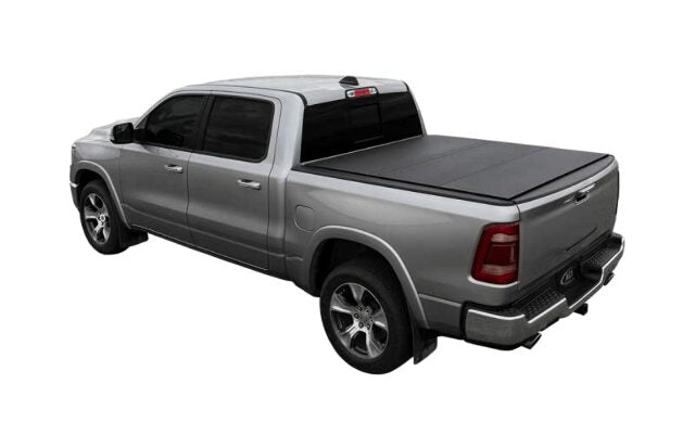 LOMAX B3040069 Hard Tri-Fold Cover; Black Urethane Finish; Split Rail;