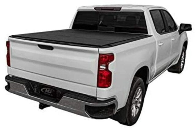 LOMAX B3040079 Hard Tri-Fold Cover; Black Urethane Finish; Split Rail;