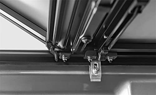 LOMAX G3020069 Stance Hard Tri-Fold Cover; Black Urethane Finish; Split Rail;