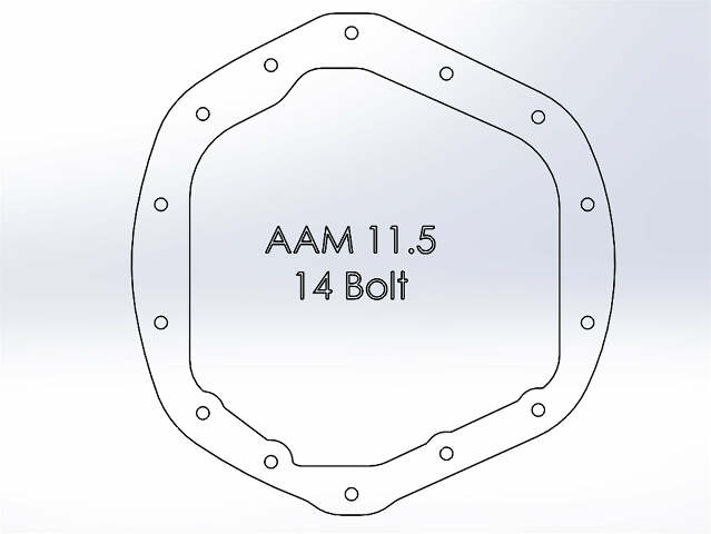 AFE Filters 46-70392 Pro Series Differential Cover