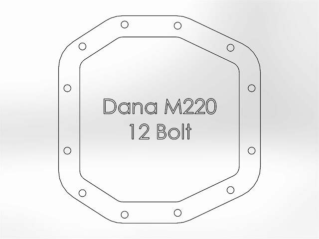AFE Filters 46-71000A Street Series Differential Cover
