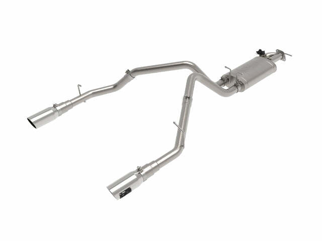 AFE Filters 49-32081-P Gemini XV Cat-Back Exhaust System Fits 19-21 1500