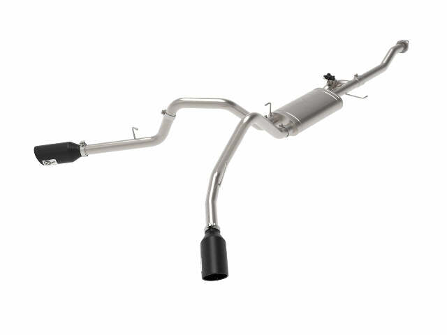 AFE Filters 49-33123-B Gemini XV Cat-Back Exhaust System Fits 20-21 F-150