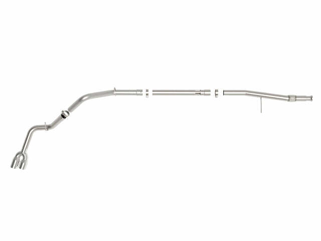 AFE Filters 49-34129-P Rebel XD Series Down-Pipe Back Exhaust System