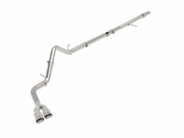 AFE Filters 49-34129-P Rebel XD Series Down-Pipe Back Exhaust System