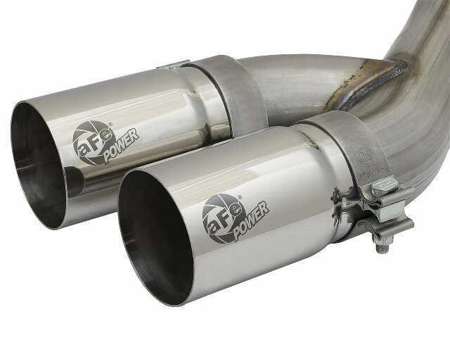 AFE Filters 49-42082-P Rebel Series Cat-Back Exhaust System Fits 19-21 2500 3500