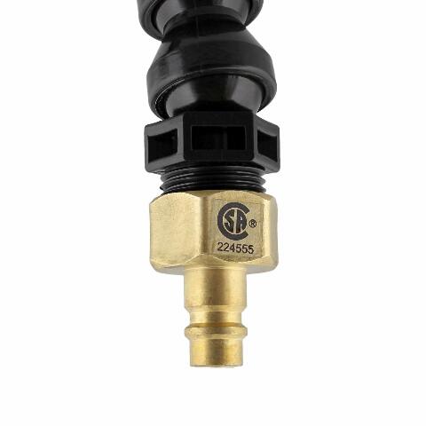 AMERICAN BRASS CRD- Flex-SPT-BLK Flexible Spout