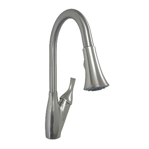Empire Brass SL3000N-A Single-Lever Kitchen Pull-Down Faucet with Trumpet Head,1 Pack