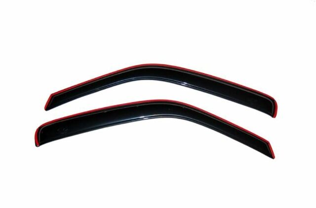 Auto Ventshade [AVS] In-Channel Rain Guards Compatible with -  Chevy Express/GMC Savana 1500; - Express & Savana 2500,3500; 09-20/4500+ | Window Vent Visors, 2 pcs. - Smoke | 192455 2024