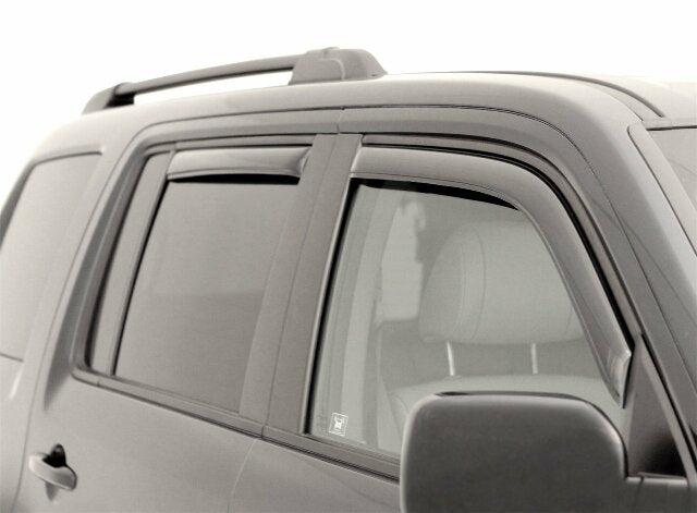 Auto Ventshade [AVS] In-Channel Rain Guards Compatible with -  Honda Pilot | Window Vent Visors, 4 pcs. - Smoke | 194084 2015