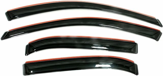 Auto Ventshade [AVS] In-Channel Rain Guards Compatible with -  Toyota 4Runner | Window Vent Visors, 4 pcs. - Smoke | 194242 2024