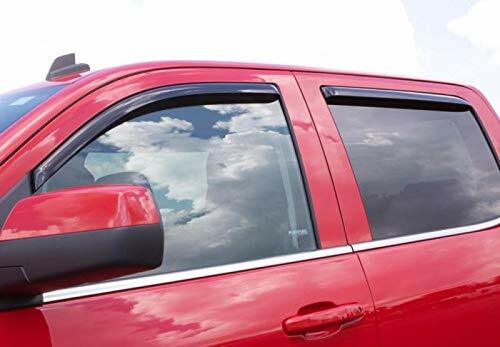 Auto Ventshade [AVS] In-Channel Rain Guards Compatible with -  Toyota Camry Sedan | Window Vent Visors, 4 pcs. - Smoke | 194629 2017
