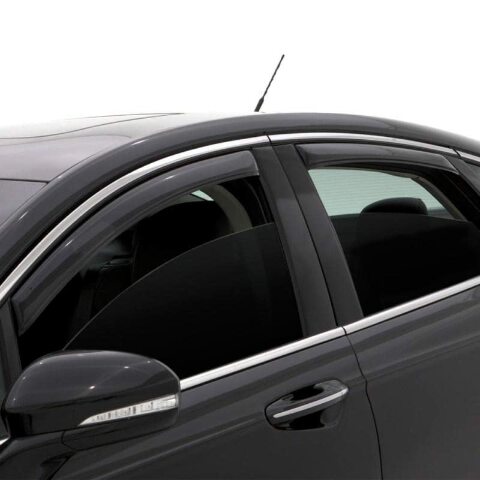 Auto Ventshade [AVS] In-Channel Rain Guards Compatible with -  Toyota Camry Sedan | Window Vent Visors, 4 pcs. - Smoke | 194629 2017