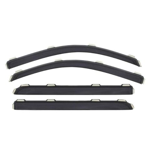 Auto Ventshade [AVS] In-Channel Rain Guards Compatible with -  Toyota Camry Sedan | Window Vent Visors, 4 pcs. - Smoke | 194629 2017