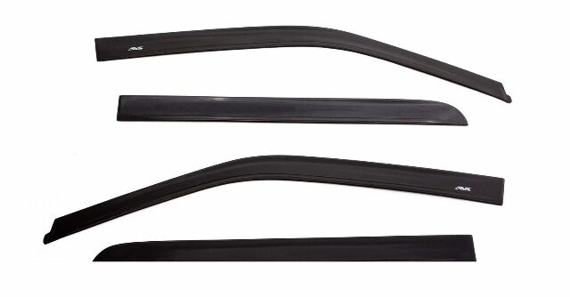 Auto Ventshade [AVS] in-Channel Rain Guards Compatible with Ford Expedition | Window Vent Visors, 4 pcs. - Smoke | 85 1947