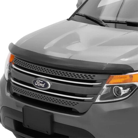 Auto Ventshade [AVS] Bugflector II Hood Shield Compatible with -  Chevy Express/GMC Savana 1500,  - 2023 Express/Savana 2500,3500 | High Profile, Smoke, 1 pc. | 25707 2014