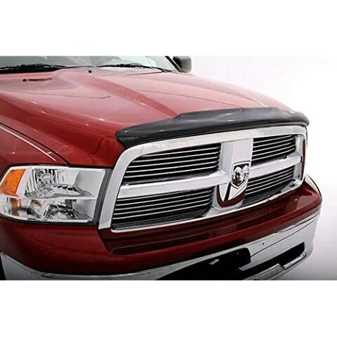 Auto Ventshade [AVS] Bugflector II Hood Shield Compatible with -  Dodge Ram 1500,  - 2002 Ram 2500 & 3500 | High Profile, Smoke, 1 pc. | 25833 2001