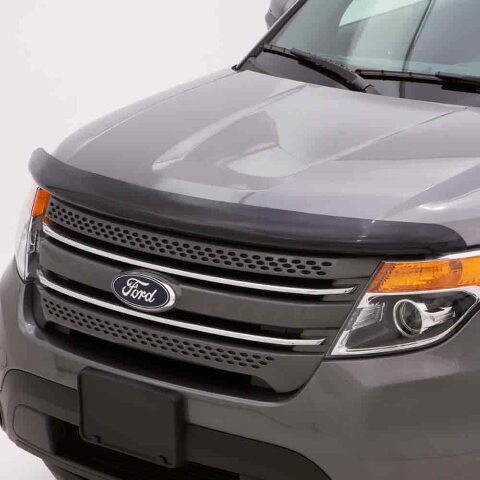 Auto Ventshade [AVS] Bugflector II Hood Shield / Protector | Compatible with -  Jeep Grand Cherokee | High Profile Bug Deflector - 1 pc., Dark Smoke | 25905 2010