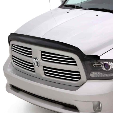 Auto Ventshade [AVS] Bugflector II Hood Shield / Protector | Compatible with -  Jeep Grand Cherokee | High Profile Bug Deflector - 1 pc., Dark Smoke | 25905 2010