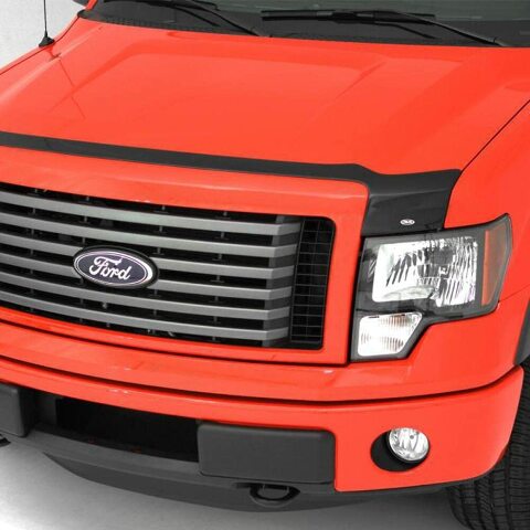 Auto Ventshade [AVS] Aeroskin Hood Protector | Compatible with -  Ford F-150 | Low Profile Deflector / Bug Shield - 1 pc., Smoke | 322012 2003