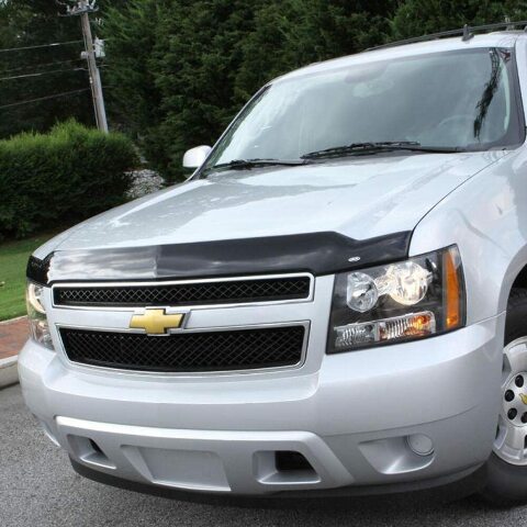 Auto Ventshade [AVS] Aeroskin Hood Protector | Compatible with -  Ford F-150 | Low Profile Deflector / Bug Shield - 1 pc., Smoke | 322012 2003