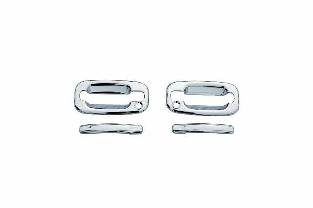 Auto Ventshade 685111 Chrome Door Handle Cover without Passenger Keyhole, 2 Piece