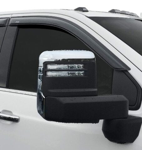 Auto Ventshade [AVS] Outside Mount Rain Guards Compatible with -  Ford F-150 Standard Cab | Window Vent Visors, 2 pcs. - Smoke | 92754 1999
