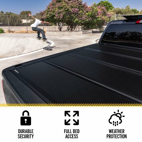 RealTruck BAK BAKFlip G2 Hard Folding Truck Bed Tonneau Cover | 226310 | Compatible with -  Ford F-250/350 Super Duty 6' 10" Bed (81.8") 2016