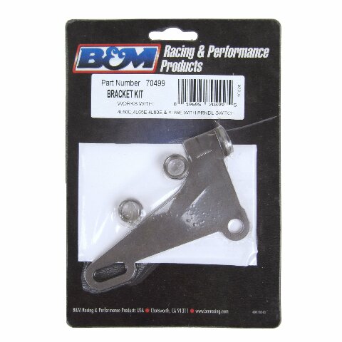 B&M 70499 Bracket Kit for GM 4L60E/4L80E, natural