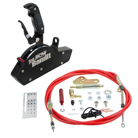 B&M 81113 Automatic Shifter -  Magnum Grip Stealth Pro Bandit - Universal