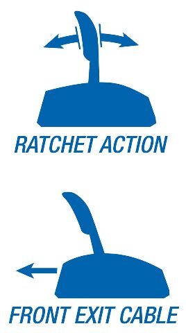 B&M 81120 Automatic Shifter - Stealth Pro Ratchet - Universal
