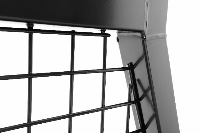 RealTruck Backrack Safety Rack Frame Only | Black, No Drill | 10700 | Compatible with Ford F-250/F-350;  Ford F-450; 2017-2020 Ford F-550 1999-2020