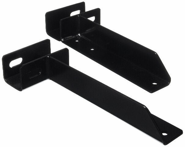 RealTruck Backrack Hardware Kit Compatible with use w/Standard Bed, Black, N | 30113 | Compatible with Chevrolet S10/S15;  Nissan Frontier; 2004-2025 Nissan Titan; 1997-2004 Toyota Tacoma & Others 1998-2020