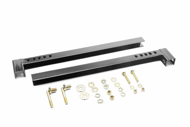 RealTruck Backrack Hardware Kit Compatible with use w/ 31" Toolbox, Black, No Drill | 30117TB31 | Compatible with RAM 1500/2500/3500 2002-2025