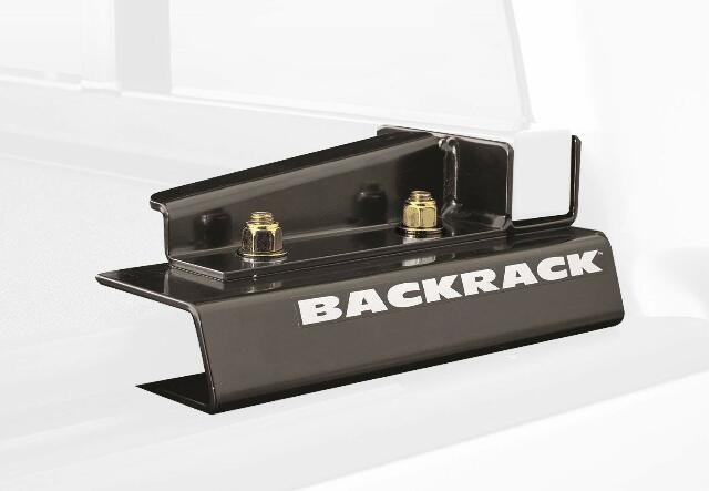 RealTruck Backrack Hardware Kit Compatible with use w/Wide-Top Tonneau, Black, No Drill | 50112 | Compatible with Ford F-150 2004-2014