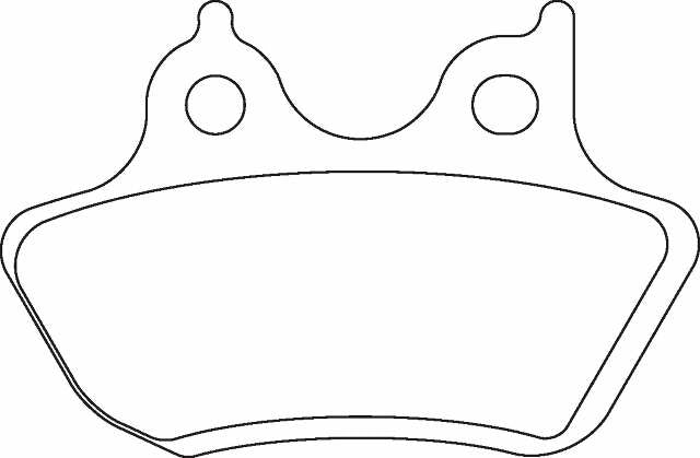 Hawk Performance HMC5015 Sintered Metallic Disc Brake Pads